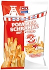 Pommes Schranke Rot-Weiss Angebote von XOX bei REWE Siegburg für 1,39 €