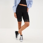 Short cycliste à dentelle noir femme à La Halle dans La Bâtie-Vieille Short cycliste à dentelle noir femme à La Halle dans La Bâtie-Vieille