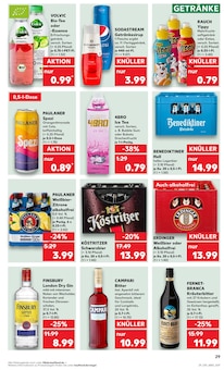 Bier im Kaufland Prospekt "Aktuelle Angebote" mit 48 Seiten (Singen (Hohentwiel))