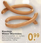 Aktuelles Knackige Wiener Würstchen Angebot bei E center in Frankfurt (Main) ab 0,99 €