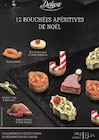 12 bouchées apéritives de Noël - Deluxe dans le catalogue Lidl