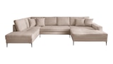 Aktuelle Couch Angebote bei Die Möbelfundgrube in Mainz Aktuelles Wohnlandschaft Cord beige - 360 cm - SUMMER Angebot bei Die Möbelfundgrube in Mainz ab 1.199,99 €