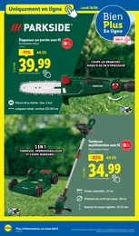 Prix et réduction Outil dans le prospectus Lidl en cours Offre Outil dans le catalogue Lidl du moment à la page 18