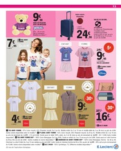 Promos Disney dans le catalogue "la fête des mamans" de E.Leclerc Disney en promo dans le catalogue E.Leclerc à la page 13