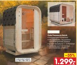 Netto Marken-Discount Amstetten - Cube Fasssauna Nolvik Angebot im Prospekt Cube Fasssauna Nolvik bei Netto Marken-Discount im Amstetten Prospekt für 1.299,00 €