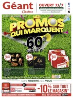 Catalogue Géant Casino à Juvisy-sur-Orge, avec 47 pages Prospectus Géant Casino à Juvisy-sur-Orge, "Les promos qui marquent", 47 pages, 21/06/2021 - 04/07/2021