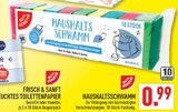 Aktuelle Toilettenpapier Angebote bei Marktkauf in Duisburg Aktuelles Haushaltsschwamm Angebot bei Marktkauf in Duisburg ab 0,99 €