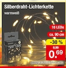 Silberdraht-Lichterkette im Angebot bei Zimmermann in Wolfsburg Silberdraht-Lichterkette Angebote bei Zimmermann Wolfsburg für 0,69 €