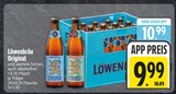 Original von Löwenbräu im aktuellen EDEKA Prospekt für 9,99 €