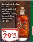 Rum Original im Angebot bei GLOBUS in Salzgitter Rum Original Angebote von Bumbu bei GLOBUS Salzgitter für 29,99 €