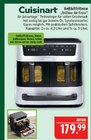 Heißluftfritteuse TriZone Air Fryer im Angebot bei Marktkauf in Coburg Heißluftfritteuse TriZone Air Fryer Angebote von Cuisinart bei Marktkauf Coburg für 179,99 €