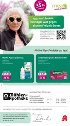 Aktueller mea - meine apotheke Apotheken Prospekt für Weißenbrunn: Unsere Mai-Angebote mit 4} Seiten, 01.05.2026 - 31.05.2026