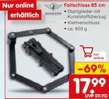 Faltschloss 85 cm Angebote von Zündapp bei Netto Marken-Discount Trier für 17,99 €