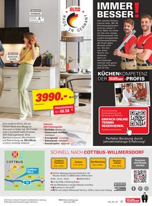 Küche im aktuellen Höffner Prospekt (Cottbus) Küche im Höffner Prospekt "ROTE PREISE!" mit 28 Seiten (Cottbus)