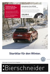 Aktueller Volkswagen Werkstatt & Auto Prospekt in Hemau und Umgebung, "Startklar für den Winter" mit 1 Seite, 01.01.2026 - 28.02.2026