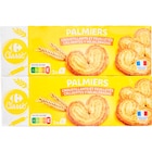 Palmiers croustillants et feuilletés - CARREFOUR CLASSIC' - Carrefour à Antibes Palmiers croustillants et feuilletés - CARREFOUR CLASSIC' en promo chez Carrefour Antibes à 1,30 €