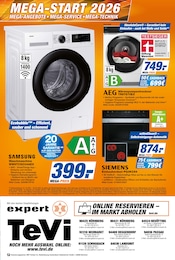 Waschmaschine im expert TeVi Prospekt in Schwabach Aktueller expert TeVi Prospekt mit Waschmaschine, "Top Angebote", Seite 12