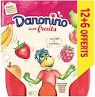 Fromage frais aux fruits panachés - Danonino dans le catalogue Supermarchés Match