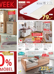 Bett im Zurbrüggen Prospekt "RED SHOPPING WEEK" mit 20 Seiten (Bremerhaven)