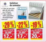 Isolateur de sommier - Dreamtex - Norma à Strasbourg Isolateur de sommier - Dreamtex en promo chez Norma Strasbourg à 12,00 €