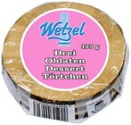 Dessert im Penny Prospekt Drei Oblaten Dessert Törtchen von Wetzel im aktuellen Penny Prospekt für 1,39 €