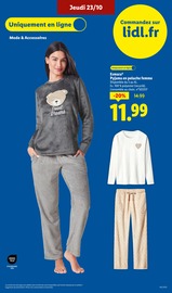 Pyjama Femme Angebote im Prospekt "Ca vaut le coup." von Lidl Pyjama Femme Angebote im Prospekt "Ca vaut le coup." von Lidl auf Seite 55
