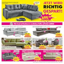 2-Sitzer Sofa Angebot im aktuellen SB Möbel Boss Prospekt auf Seite 5