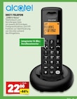 DECT-TELEFON „E260 S-Voice“ im Angebot bei E center in Mannheim DECT-TELEFON „E260 S-Voice“ Angebote von Alcatel bei E center Mannheim für 22,00 €