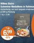Schweine-Medaillons in Rahmsauce von Willms Bistro im aktuellen V-Markt Prospekt für 6,99 €