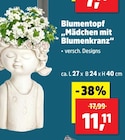Blumentopf Mädchen mit Blumenkranz bei Thomas Philipps im Braunschweig Prospekt für 11,11 €