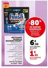 Nettoyant vaisselle machine - FINISH en promo chez Hyper U Saintes à 1,31 €