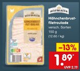 Aktuelles Hähnchenbrustfiletroulade Angebot bei Netto Marken-Discount in Duisburg ab 1,89 €