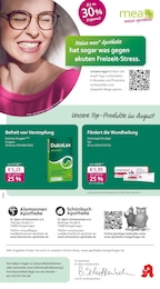 Apotheken Prospekt von mea - meine apotheke in Altdorf Aktueller mea - meine apotheke Apotheken Prospekt für Altdorf: Unsere August-Angebote mit 4} Seiten, 01.08.2025 - 31.08.2025