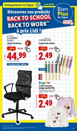Chaise Angebote im Prospekt "Le vrai prix des bonnes choses" von Lidl auf Seite 37