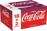 COCA-COLA CHERRY - COCA-COLA en promo chez Aldi Neuilly-sur-Seine à 12,59 €