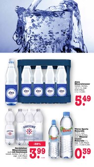 Mineralwasser im aktuellen E center Prospekt (Mannheim) Mineralwasser im E center Prospekt "Aktuelle Angebote" mit 78 Seiten (Mannheim)