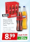 Original Taste im Angebot bei Getränkeland in Neubrandenburg Original Taste Angebote von Coca-Cola bei Getränkeland Neubrandenburg für 8,99 €