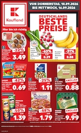 Kaufland Prospekt für Friedersdorf mit 66 Seiten Kaufland Prospekt für Friedersdorf: "Hier bin ich richtig", 66 Seiten, 10.09.2026 - 16.09.2026