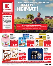 Bier im Kaufland Prospekt "Hier bin ich richtig" mit 64 Seiten (Brandenburg (Havel))