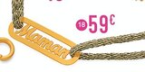 bracelet cordon, or jaune 0,57 g dans le catalogue E.Leclerc
