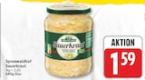 Sauerkraut von Spreewaldhof für 1,59 € bei EDEKA im Angebot Sauerkraut von Spreewaldhof im aktuellen EDEKA Prospekt