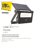 Projecteur solaire avec détecteur de mouvement - DEBFLEX en promo chez Tout Faire Projecteur solaire avec détecteur de mouvement - DEBFLEX dans le catalogue Tout Faire