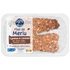 Filet de Merlu panure aux graines MSC en promo chez Carrefour Filet de Merlu panure aux graines MSC dans le catalogue Carrefour