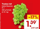 Trauben hell bei Netto Marken-Discount im Prospekt "" für 1,39 €