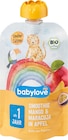 Quetschie Smoothie Apfel, Mango, Maracuja, ab 1 Jahr Angebote von babylove bei dm-drogerie markt Bremen für 0,65 €