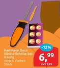 Kürbis-Schnitz-Set Angebote von Heitmann Deco bei budni Lüneburg für 6,99 €