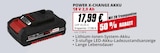 Power X-Change Akku 18 V 2,0 Ah im Angebot bei Marktkauf in Böblingen Power X-Change Akku 18 V 2,0 Ah Angebote von Einhell bei Marktkauf Böblingen für 17,99 €
