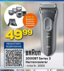 3000BT Series 3 Herrenrasierer Angebote von Braun bei EURONICS Lüdenscheid für 49,99 €