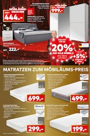 Aktueller porta Möbel Prospekt mit Schlafzimmer, "60 JAHRE MÖBILÄUM", Seite 12