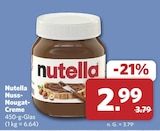 Nuss-Nougat-Creme Angebote von Nutella bei combi Bünde für 2,99 €